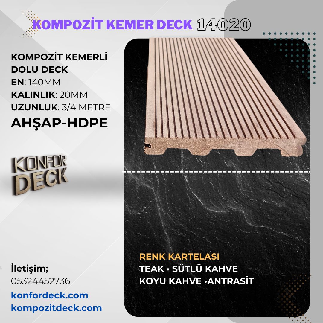 PRİME KEMRLİ DOLU DECK WPC